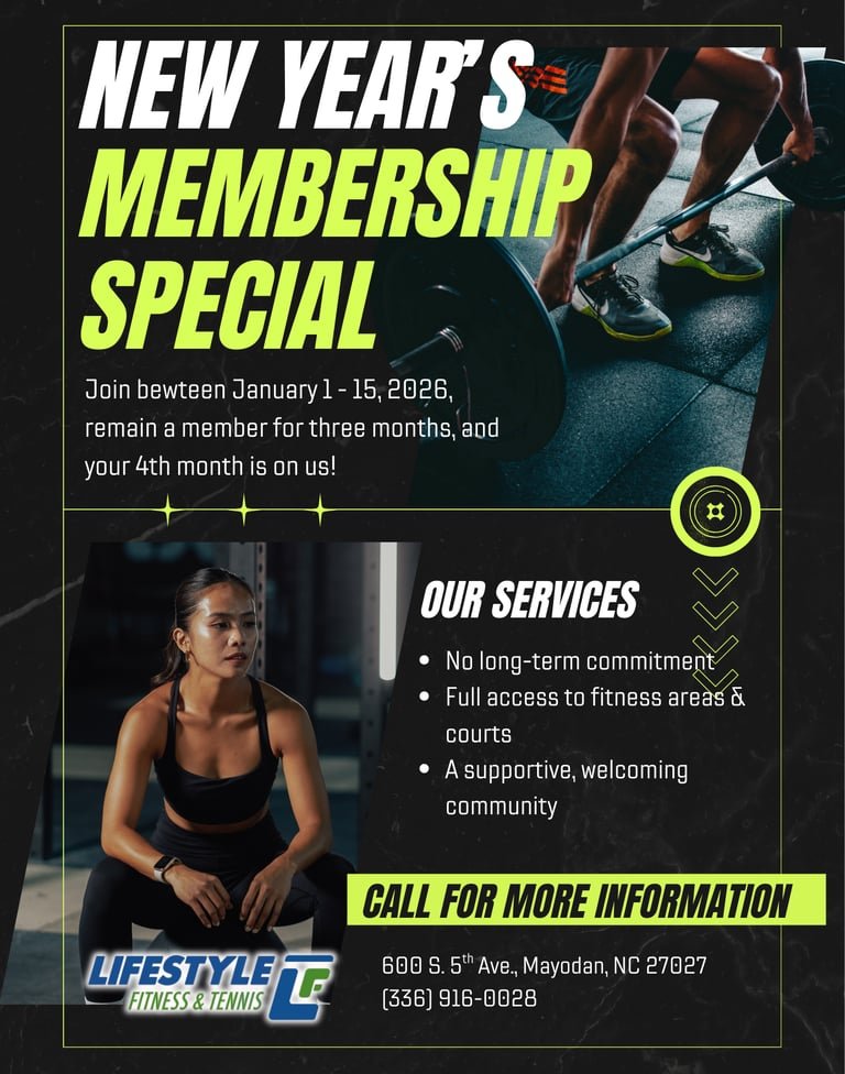 New Years Membership Special